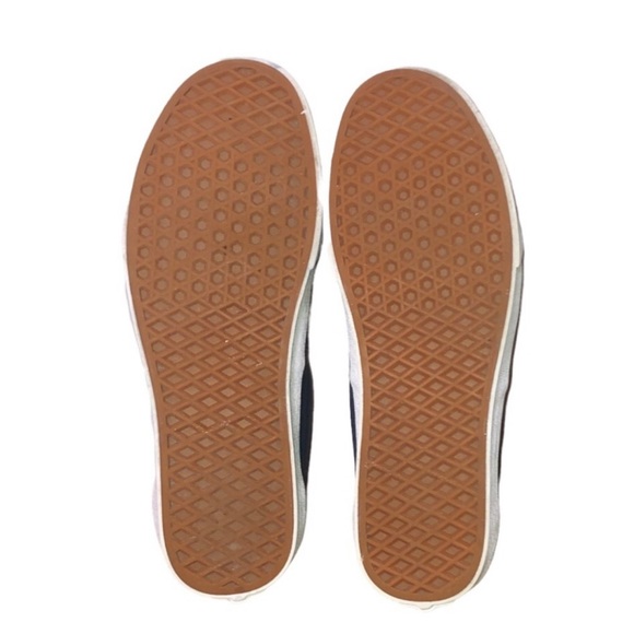 Vans C&L Era 59 Navy/Tan Leather Trim Skate Sneakers - Picture 4 of 6